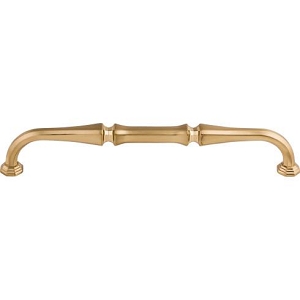 Top Knobs Chareua TK343HB Chalet Pull 7 Inch CC Honey Bronze